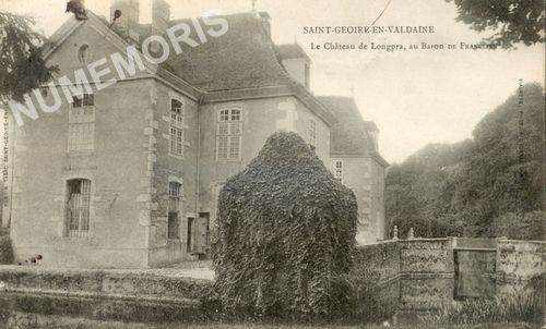 Saint-Geoire-en-Valdaine le ch&acirc;teau de Longpra au Baron de Franclieu