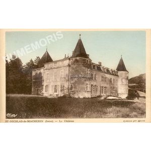St-Nicolas-de-Macherin (Is&egrave;re) le ch&acirc;teau