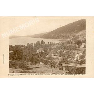 Dauphin&eacute; pittoresque Charavines les Bains vue panoramique du lac