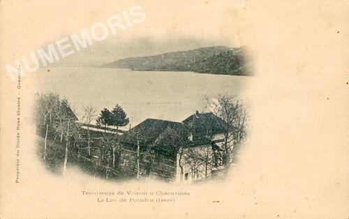 Tramways de Voiron &agrave; Charavines le lac de Paladru (Is&egrave;re)