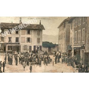 St-Geoire-en-Valdaine (Is&egrave;re) la place