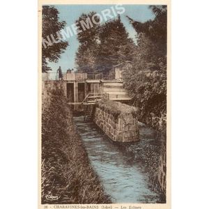 026 Charavines-les-Bains (Is&egrave;re) les &eacute;cluses
