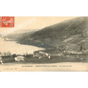 JG 284 Dauphin&eacute; Charavines-les-Bains un coin du lac