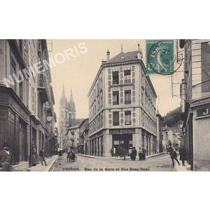 JG 059 Voiron rue de la Gare et rue Rose sage
