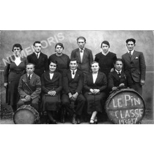 conscrits du Pin en 1936-37