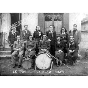 conscrits du Pin en 1948