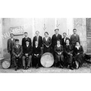 conscrits du Pin en 1934