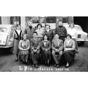 conscrits du Pin en 1957-58