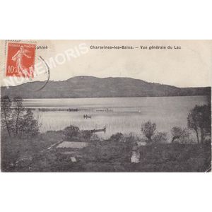Dauphin&eacute; Charavines-les-Bains vue g&eacute;n&eacute;rale du lac
