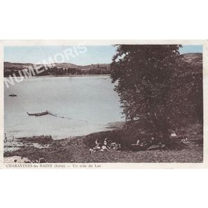 Charavines-les-Bains (Is&egrave;re) un coin du lac