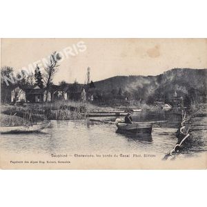 Dauphin&eacute; Charavines les bords du canal