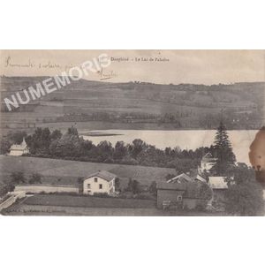 583 dauphiné le lac de Paladru