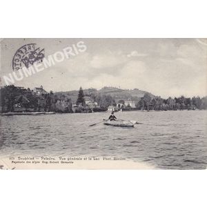 979 Dauphiné Paladru vue générale et le lac