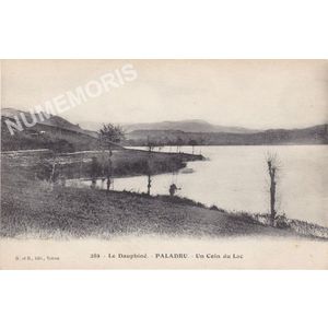 GD 289 le dauphiné Paladru un coin du lac