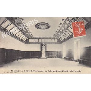 JG 103 Couvent de la Grande CHARTREUSE- Salle du grand Chapitre (&eacute;tat actuel)