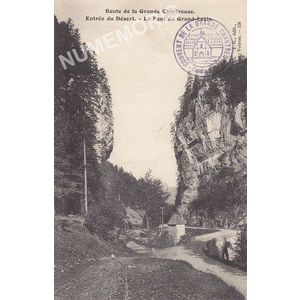 JG 126 Route de la Grande Chartreuse- Entr&eacute;e du D&eacute;sert. Le pont du Grand Logis
