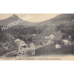 JG 113 St-PIERRE-de-CHARTREUSE La Diat et le Pic de Chamechaude