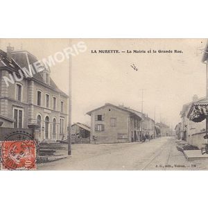 JG 179 la Murette la mairie et la grande Rue