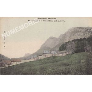 JG 198 la Grande Chartreuse le couvent et le grand Som (alt. 2 033 m)