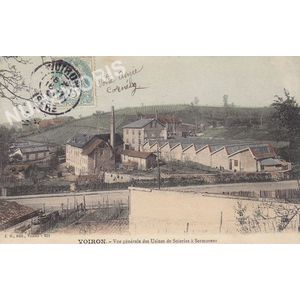 JG 231 Voiron vue g&eacute;n&eacute;rale des usines de soieries &agrave; Sermorens