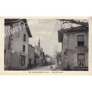 229 Charavines (Is&egrave;re) rue principale
