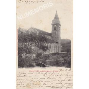 Charavines-les-Bains (Is&egrave;re) l'&eacute;glise