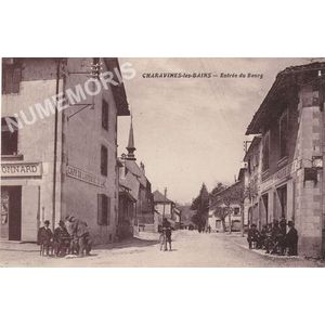 Charavines-les-Bains entr&eacute;e du bourg