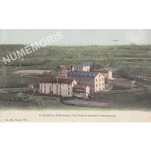 JG 279 St-Blaise-de-Buis (Isère) une usine de soieries à  la Ravignhouse 