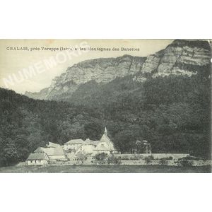 Chalais pr&egrave;s Voreppe et les montagnes des Banettes