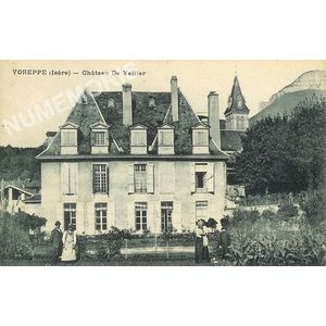 Voreppe is&egrave;re - chateau de Vallier