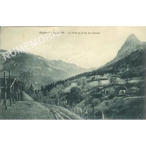 Dauphin&eacute; Voreppe la for&ecirc;t et le Pic du Chalais