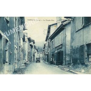 Voreppe (Is&egrave;re) la Grand'rue