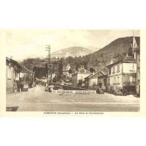 Voreppe (Dauphin&eacute;) Le pont et Charminelle