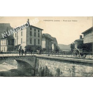 Voreppe (Is&egrave;re) pont sur Roize