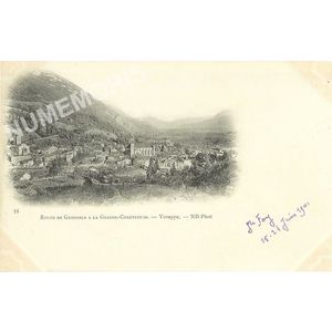 Route de Grenoble &agrave; la Grande Chartreuse Voreppe ND phot.