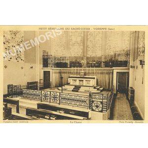 Petit s&eacute;minaire du sacr&eacute; Coeur-Voreppe, is&egrave;re - le Choeur Ponradier Duteil architecte