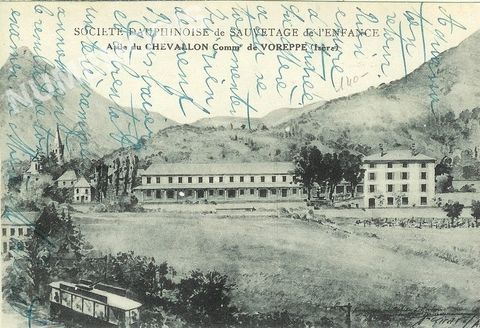 Soci&eacute;t&eacute; dauphinoise de sauvetage de l'enfance asile du Chevallo - Voreppe is&egrave;re