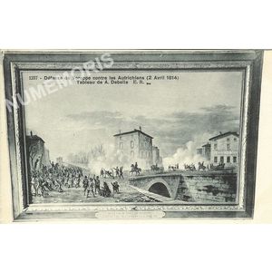 1237 d&eacute;fense de Voreppe contre les Autrichiens ( 2 avril 1814)