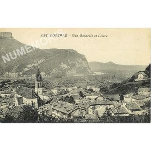 026 Voreppe vue g&eacute;n&eacute;rale et l'is&egrave;re
