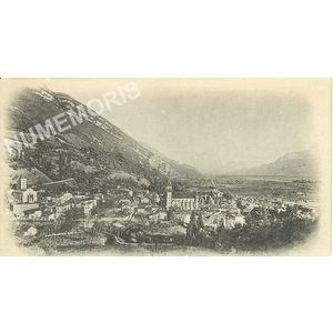 Route de Grenoble &agrave; la Grande Chartreuse Voreppe collection ND phot.