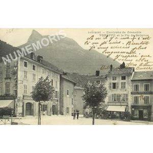 Dauphiné, environs de Grenoble, Voreppe et le pic de Bellevue