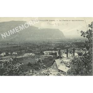 Le Chevalon (Isère) la plaine et ses environs