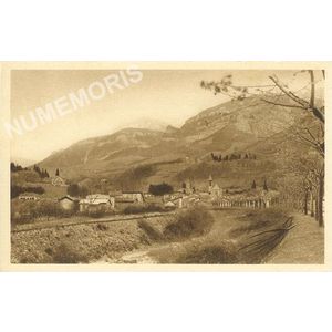Dauphin&eacute; Voreppe  is&egrave;re - vue g&eacute;n&eacute;rale de la montagne de la Sure