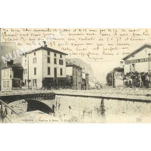 Dauphin&eacute; Voreppe Vue g&eacute;n&eacute;rale et la montagne de la Sure