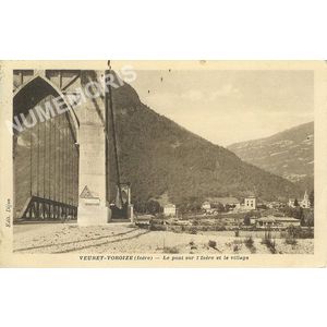 Le pont sur l'is&egrave;re Voreppe