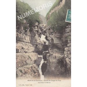 JG 319 Massif de la Chartreuse- entr&eacute;e des gorges du Frou aux ponts St Martin