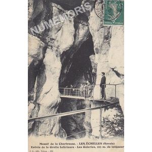 JG 300 Massif de la Chartreuse- les Echelles (Savoie) entr&eacute;e de la Grotte inf&eacute;rieure