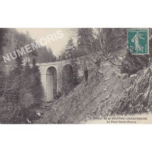 JG 344 Massif de la Grande-Chartreuse le pont Saint-Pierre