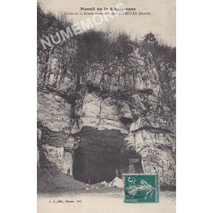 JG 310 Massif de la Chartreuse entr&eacute;e de la grotte sup&eacute;rieure des Echelles (Savoie)