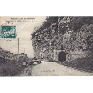 JG 326 Massif de la Chartreuse- les Gorges de Chailles (Savoie) Un Tunnel